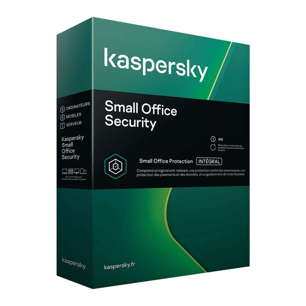 Antivirus Kaspersky Small Office Security 10 Poste / 1 An