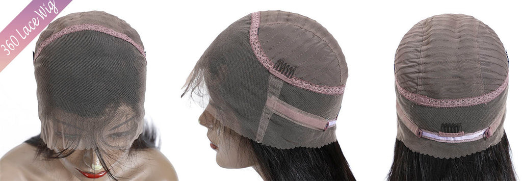 360 lace wig cap construction
