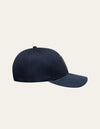 Les Deux MEN Baseball Cap Suede II Cap 460335-Dark Navy/Mountain Grey