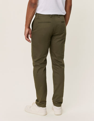 Les Deux MEN Como Reg Cotton Suit Pants Pants 522522-Olive Night