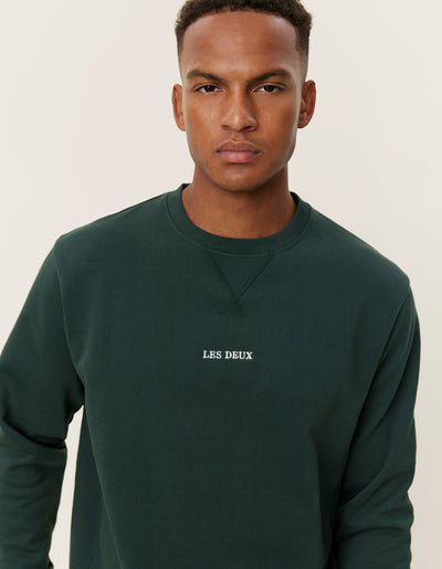 Les Deux MEN Dexter Sweatshirt Sweatshirt 546546-Pine Green