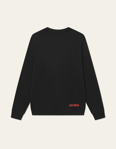 Les Deux CO-LAB Diner Sweatshirt Sweatshirt 100100-Black