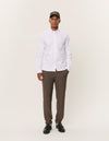 Les Deux MEN Konrad Contrast Oxford Shirt Shirt 201201-White