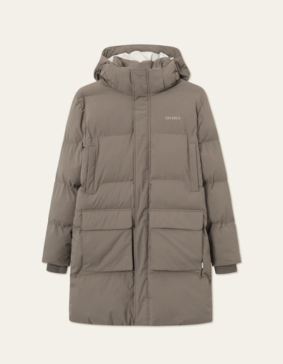 Les Deux MEN Montreal Parka Puffer Coat Coat 335335-Mountain Grey