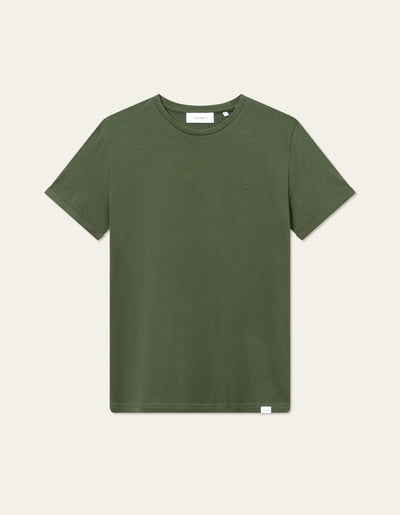 Les Deux MEN Nørregaard T-Shirt Tonal T-Shirt 522522-Olive Night