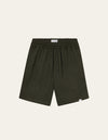 Les Deux MEN Otto Linen Shorts Shorts 555555-Forest Green