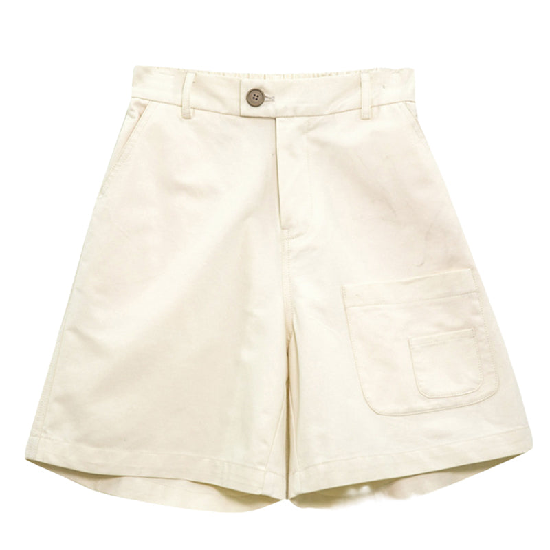 Women Solid Color Shorts