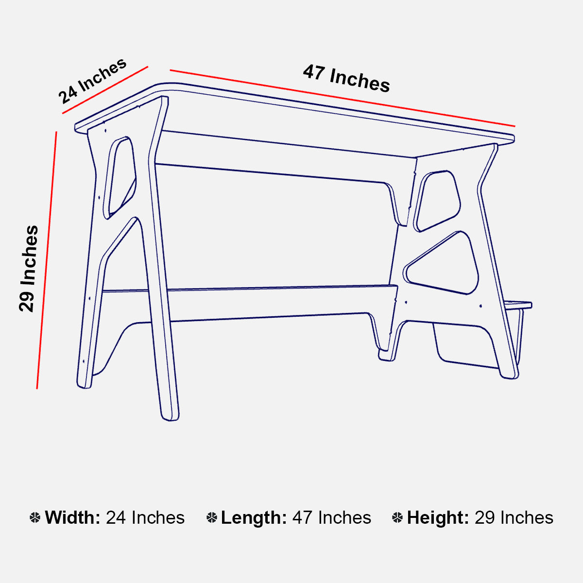 Kyoto Gaming Desk – Woodfleck