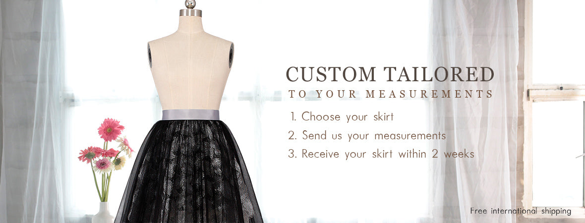 Rita and Phill | Shop custom tulle skirts
