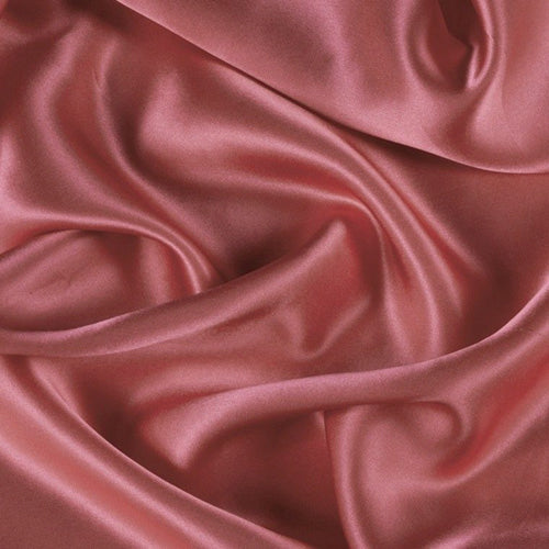 custom skirts fabric rouge pink satin