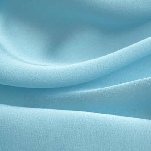 custom skirts fabric baby blue satin