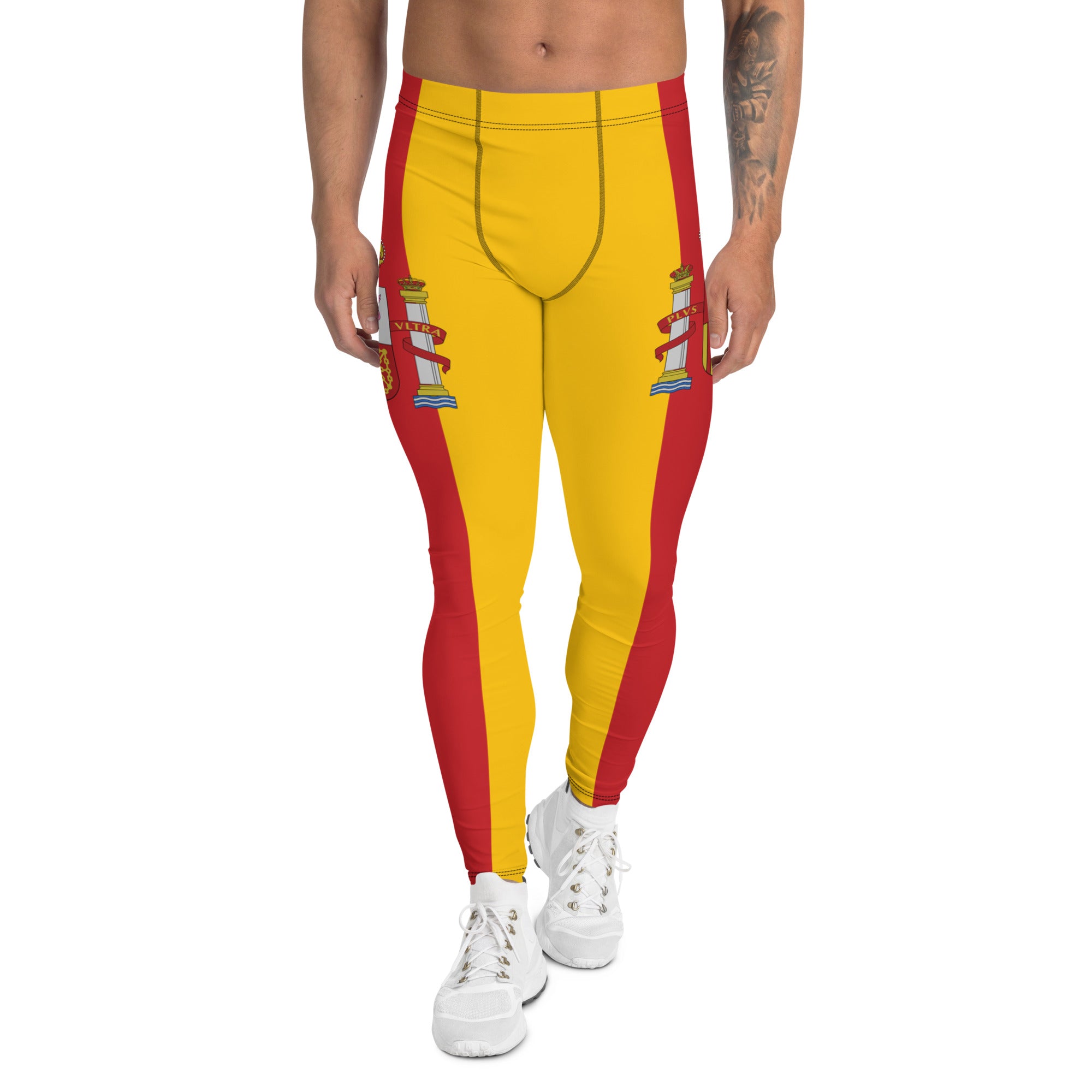 Spanish Flag Men's Leggings