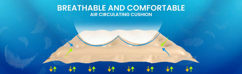 EASYCARE Inflatable Air Cushion Seat for Car, Office & Wheelchair -  EASYCARE - India's Most Trusted Healthcare Brand