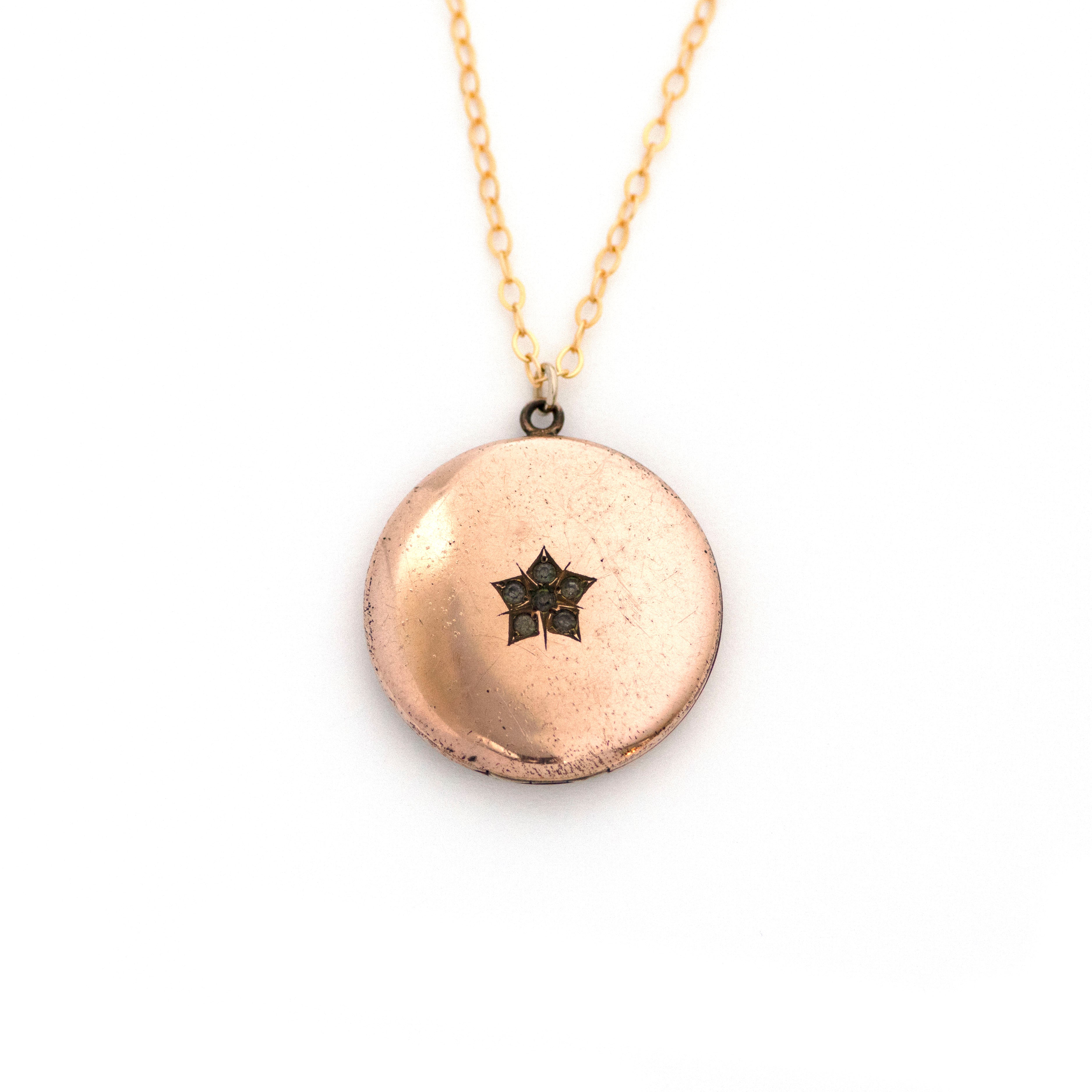 star locket necklace