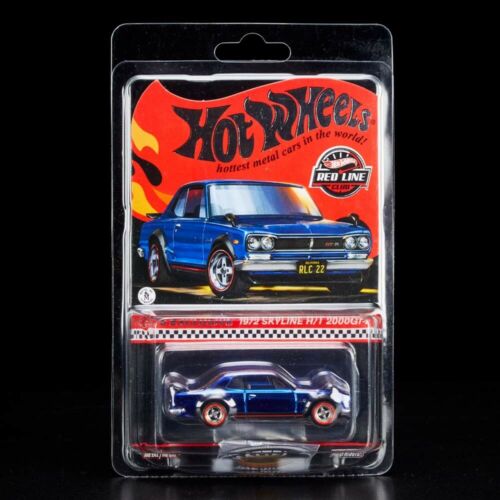 Hot Wheels 2022 Red Line Club RLC Membership Car - 1972 Nissan Skyline –  Myguycollectibles