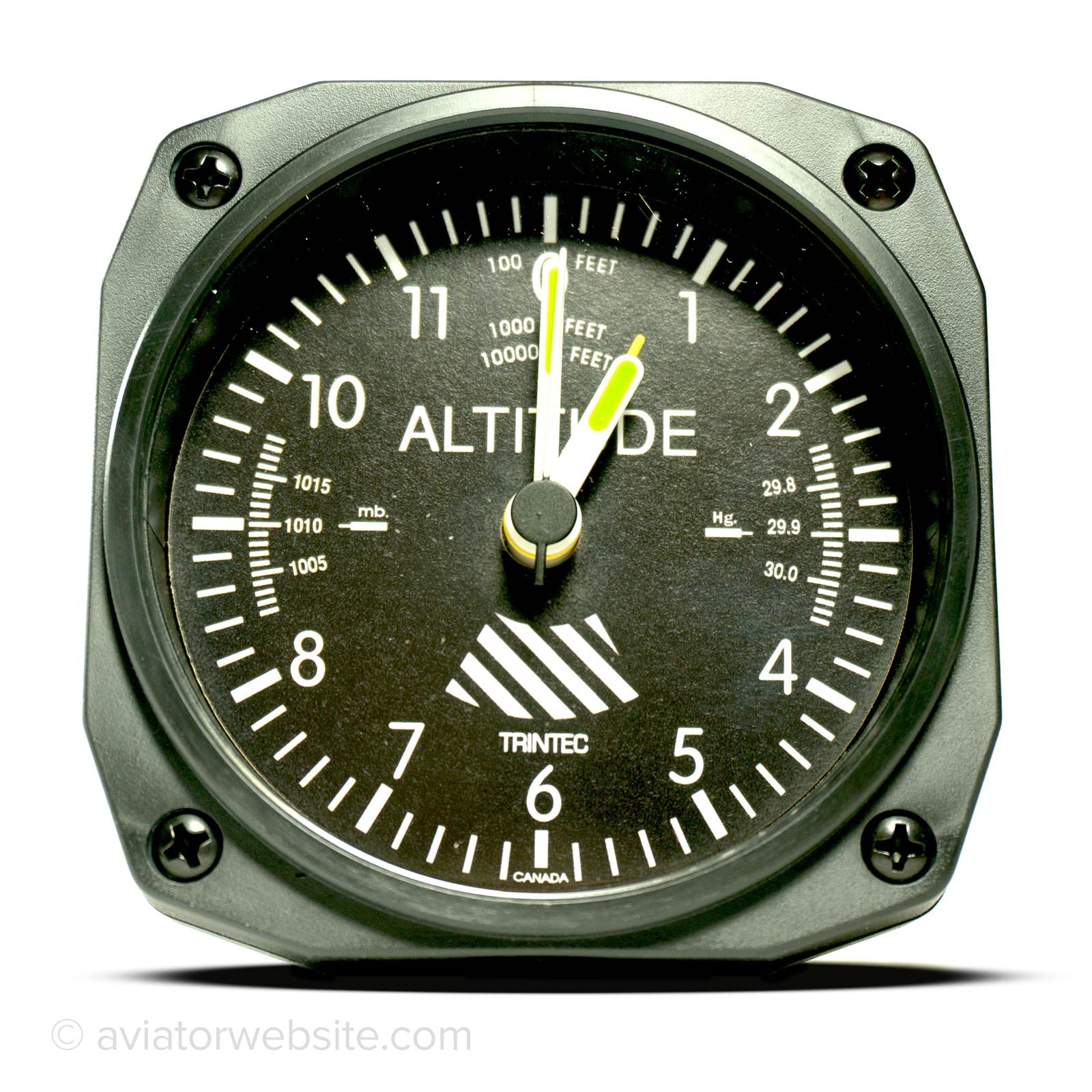 Desk Alarm Clock Altimeter Aviatorwebsite