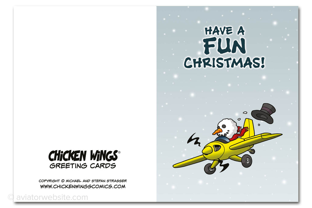 Aviation Christmas Cards for pilots and airplane geeks | AVIATORwebsite