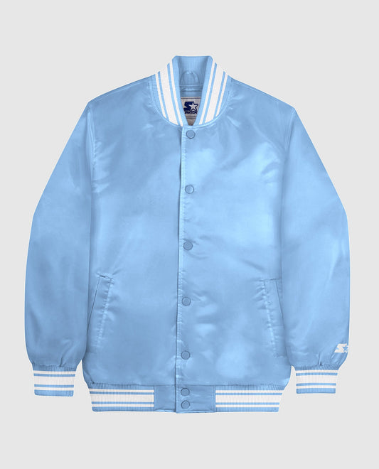 KTZ La Dodgers Satin Varsity Jacket in Blue for Men