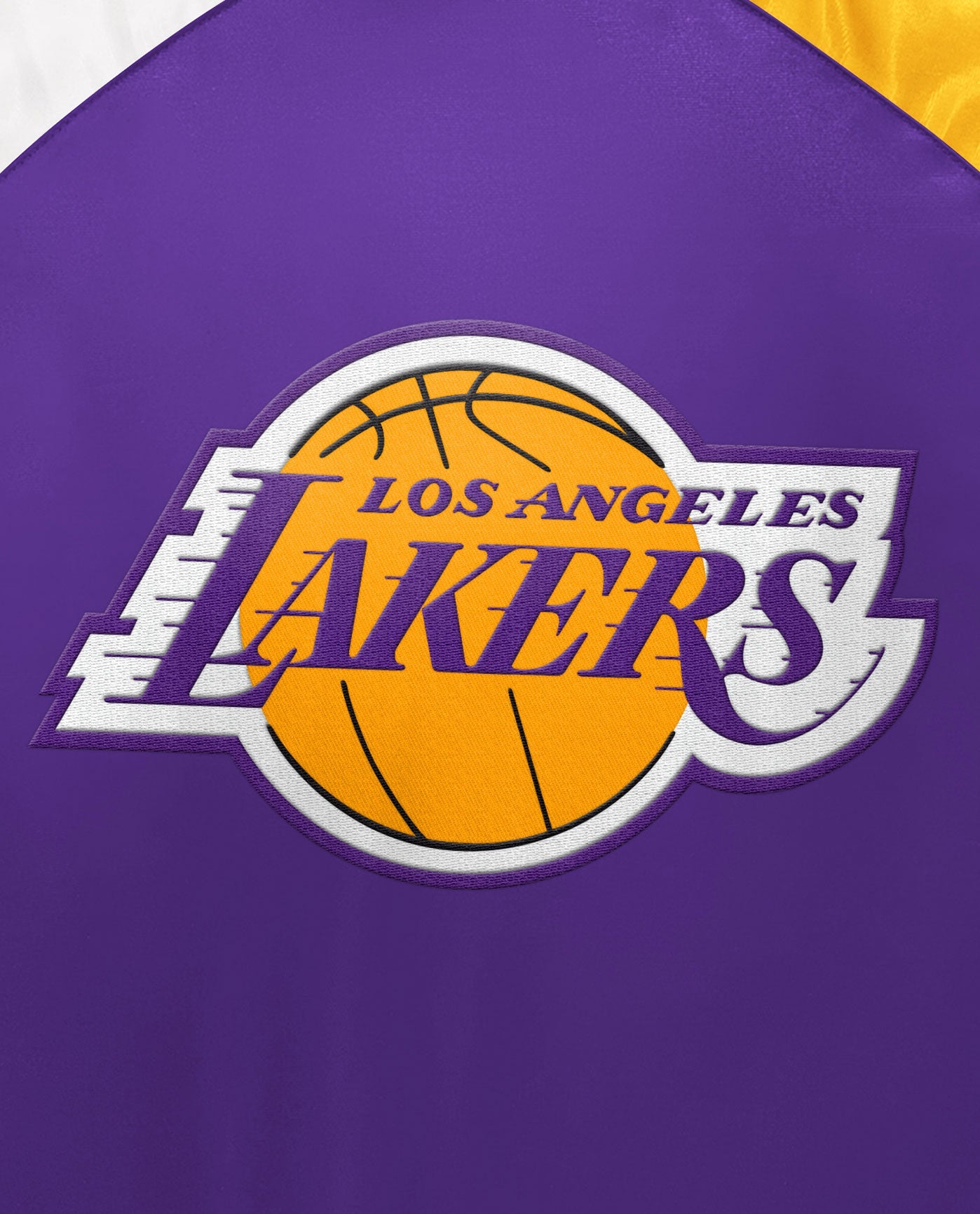 Los Angeles Lakers Team Logo Twill Applique | Lakers Purple