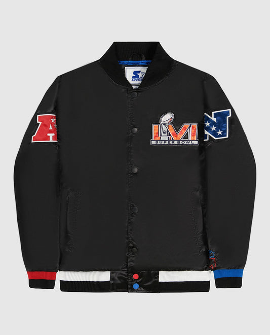 Blue Full-Zip New Era Brooklyn Dodgers Bomber Jacket