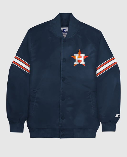 Starter Satin X St. Louis Cardinals Navy Jacket - HJacket