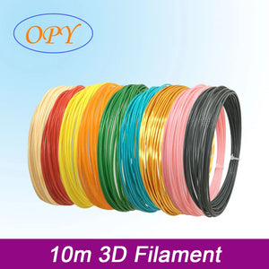 3D Printer Pen Filament PLA 1.75mm Refill 10 Meter Plastic Silk Glow Wood Matte for 3D Printers and 3D Pens for Kids Children - Shopaak Store