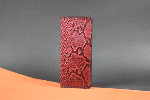 Unisex Leather Long Wallets - Arcane Fox