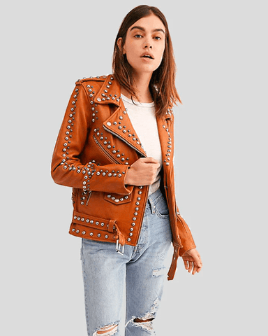 Women's Studded Leather Jackets