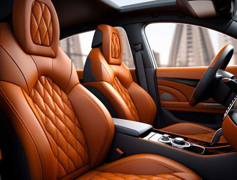 Nappa Leather Car Seat