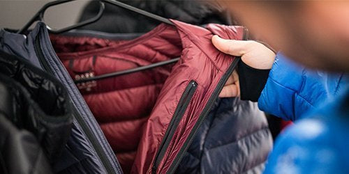 how to clean puffer jacket
