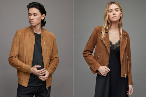 Suede Leather Jacket - Arcane Fox