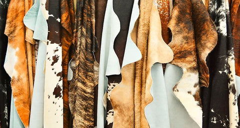 types of cowhide leather