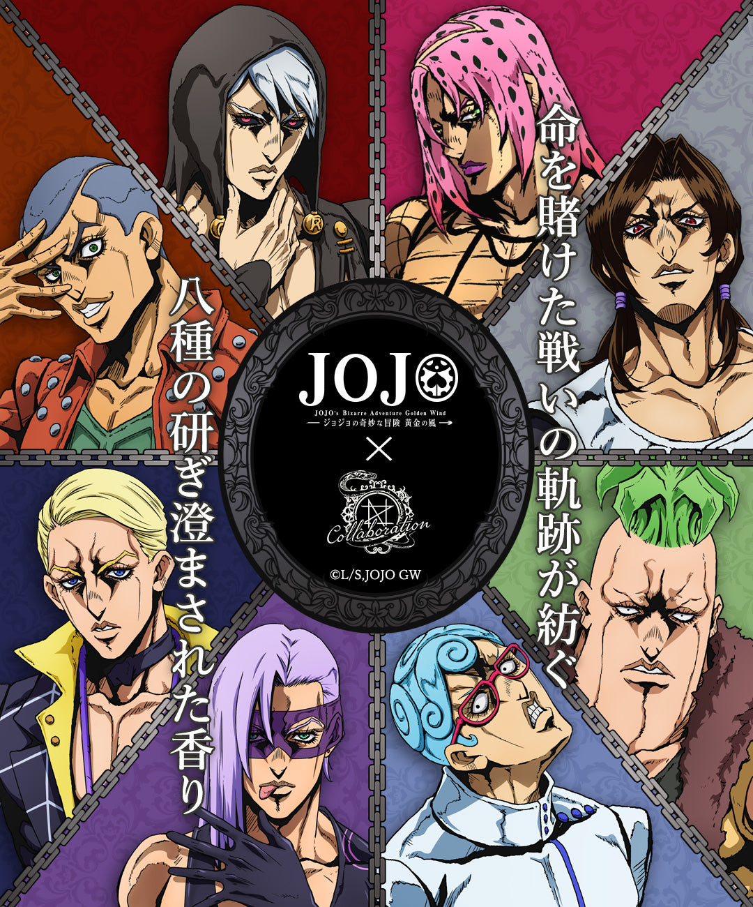 GIORNO GIOVANNA 香水 ジョジョの奇妙な冒険