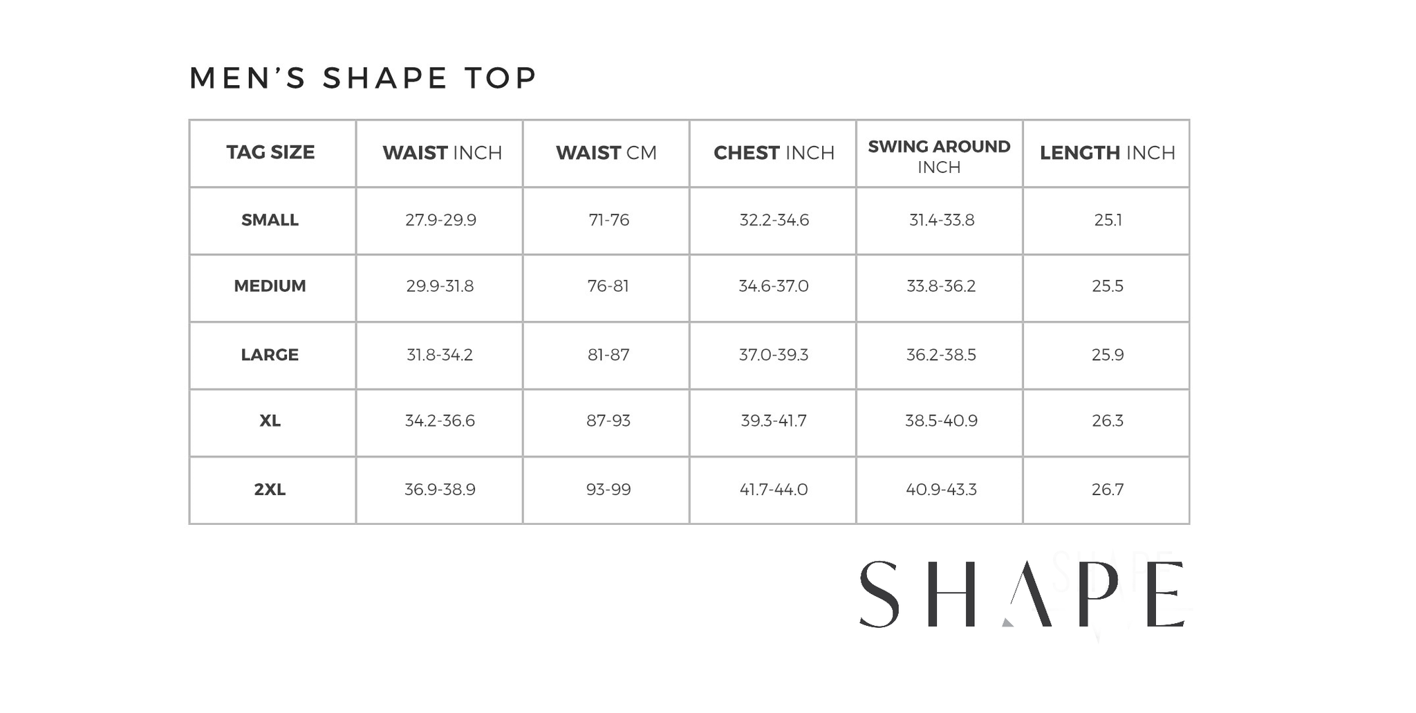 Men's shapewear top
