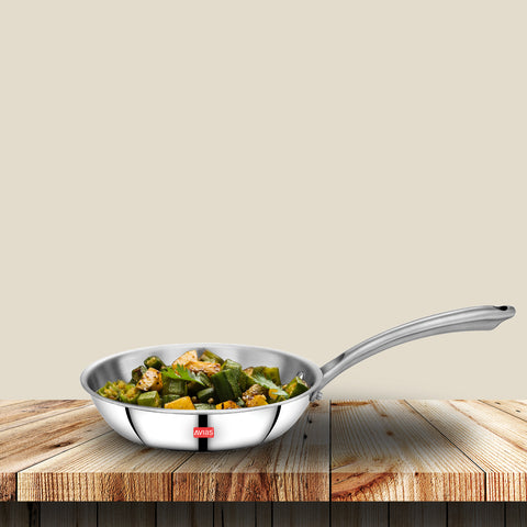 Avias Stainless steel triply cookware and Kitchenware