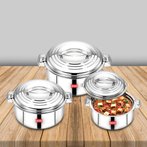 Avias Platina Premium Stainless Steel Casserole