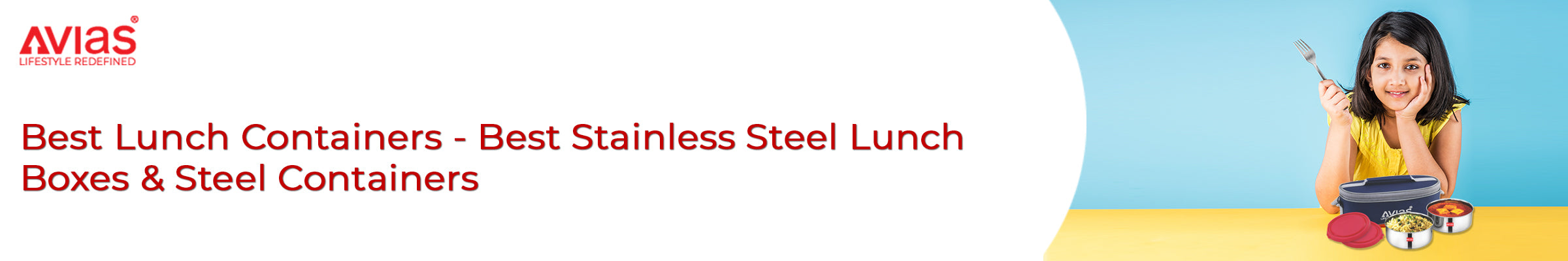 Best Lunch Containers - Top Stainless Steel Lunch Boxes by Avias