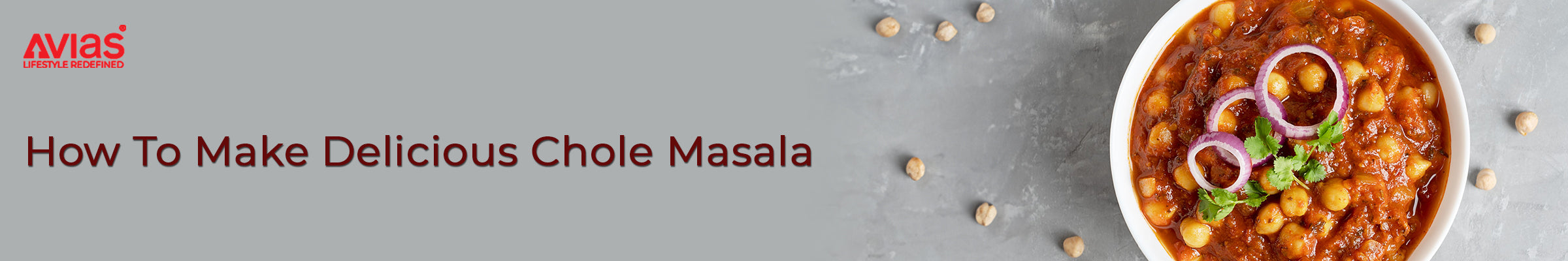 How to Make Delicious Chole Masala Recipe from Avias cookware