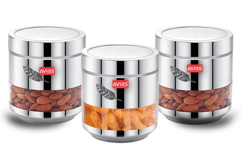 Avias Milano Canister- Set of 3
