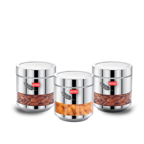 Avias Milano Canister- Set of 3