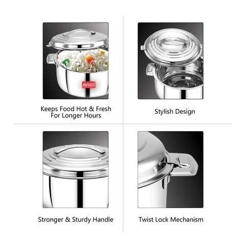 Avias Platina Casserole features & advantages