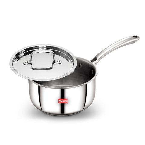 Avias Riara Premium Stainless Steel Triply Saucepan