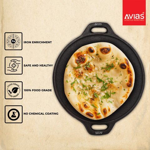 Avias Cast Iron Cookware Safe for Everyday Cooking