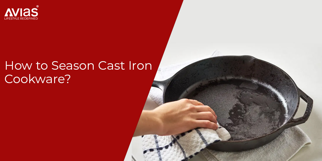 How To Season Avias Premium Cast Iron Cookware