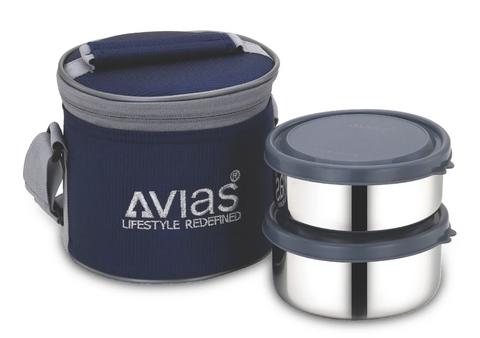 Avias Stainless Steel Lunch Box for Kids Will Keep Food Warm