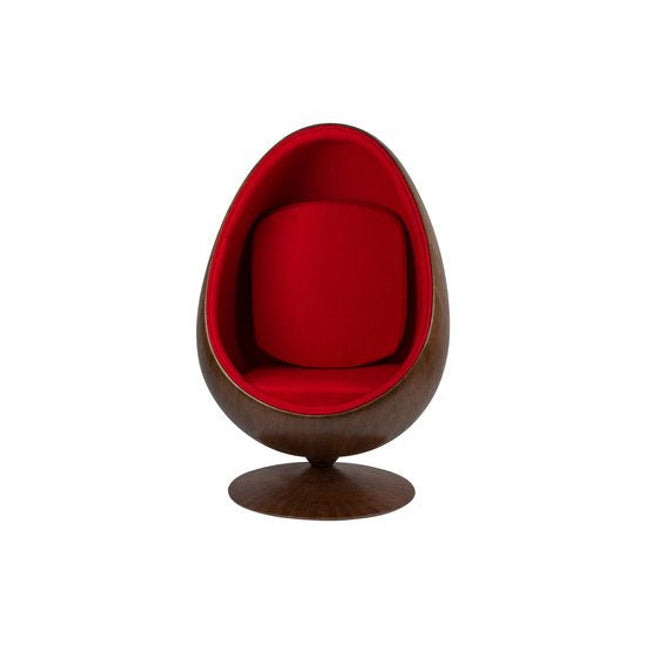 Bloesem Van streek Kelder Fauteuil Cocoon Chair - Geel | Houtfineer – Interiøry