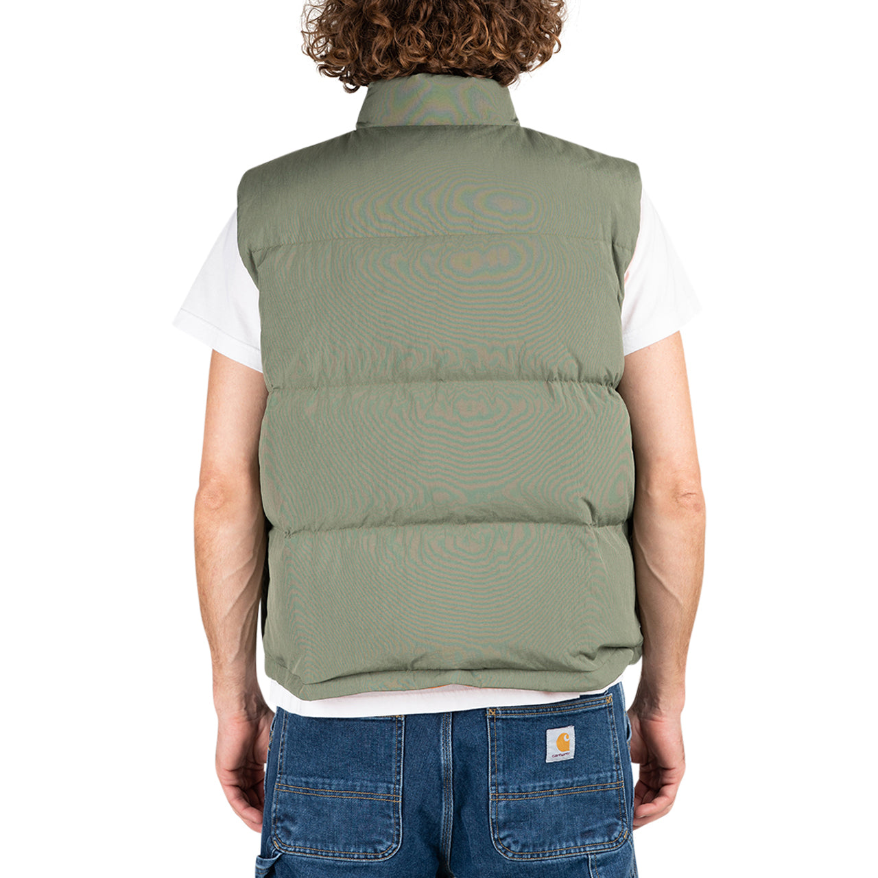 Stussy REVERSIBLE DOWN WORKGEAR VEST 緑-