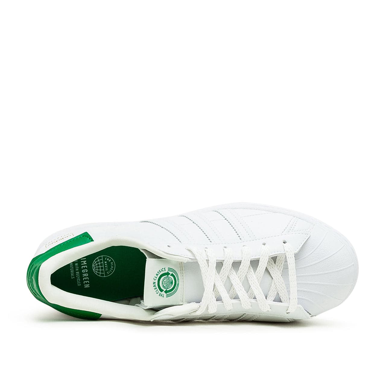 Exitoso Fabricante metal adidas Superstar Primegreen (White / Green) FY5480 – Allike Store