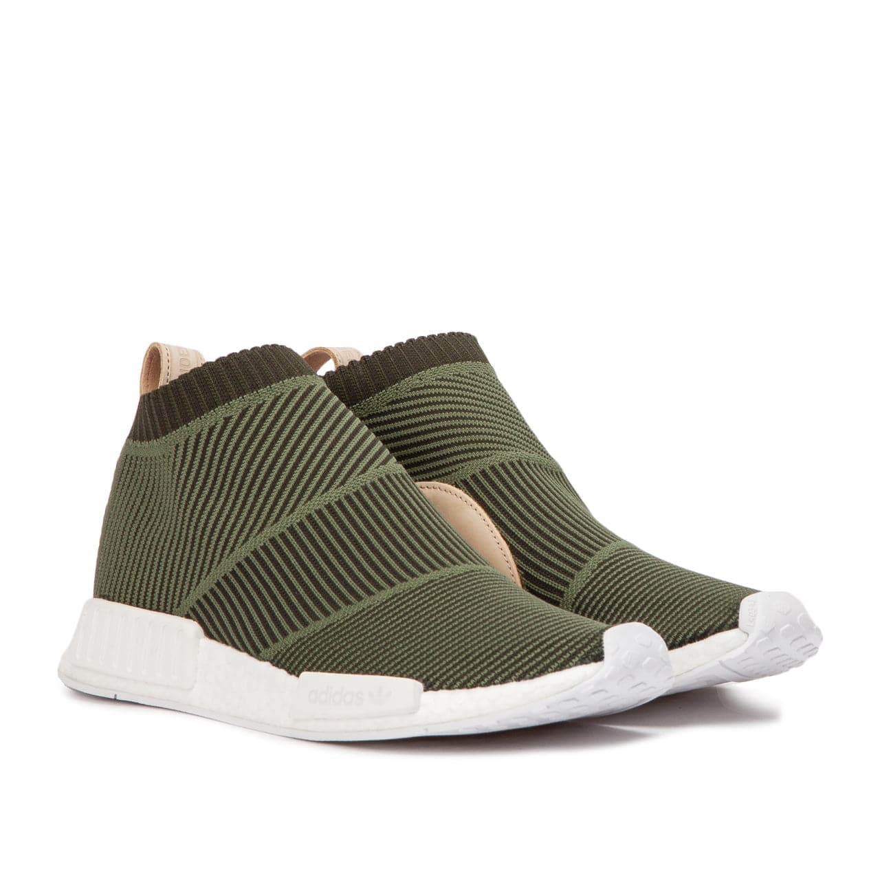 adidas CS1 Sock Primeknit (Olive / Leather) B37638 – Allike Store