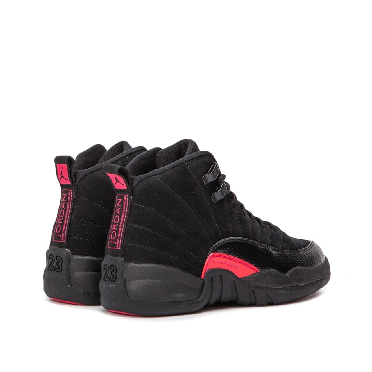 jordan 12 black and pink